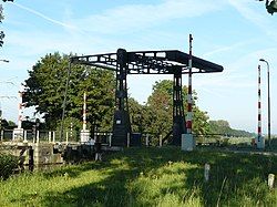 The bridge after which the hamlet is named