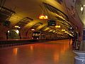 RER E platforms at Haussmann–Saint-Lazare