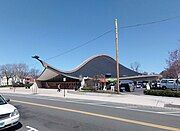 Eero Saarinen, 1953-58, David S. Ingalls Hockey Rink, Yale University, New Haven, CT