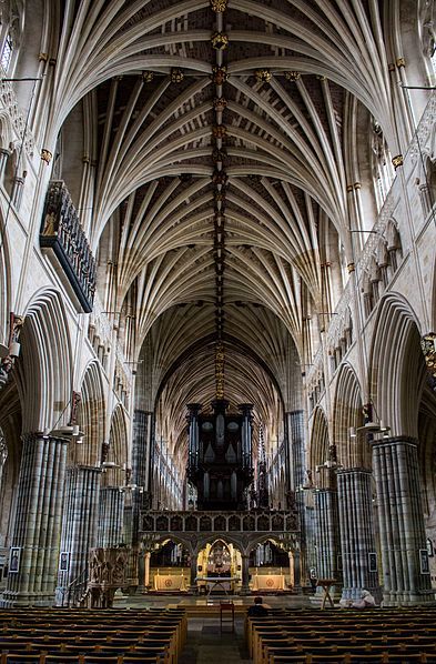 File:Inside Exeter Cathedral.jpg