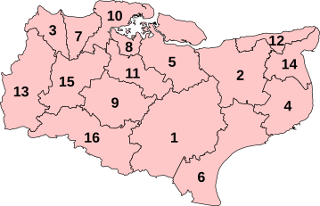 Parliamentary constituencies in Kent (1983–1997)