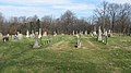 View of the cemetery