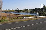 River and boat ramp