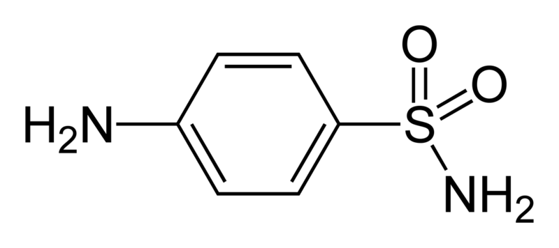 File:Sulfanilamide-skeletal.png