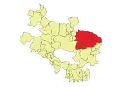 Location within Álava