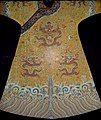 Dragon robe of Chinese Emperor Qianlong (1736-1796), 18th century, Grassi Museum, Leipzig, Germany