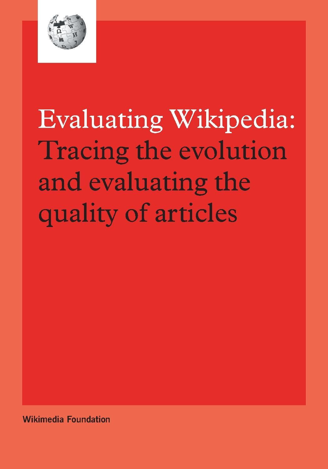 Evaluating Wikipedia Article Quality