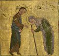 Healing the infirm woman, from a Coptic-Arab evangelary