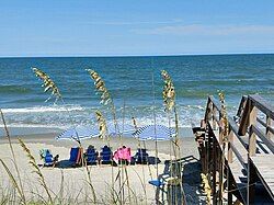 Beach at Pawleys Island, South Carolina