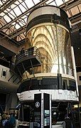 S-IVB stage from SA-515, converted for use as Skylab B, National Air and Space Museum.