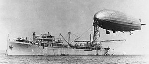 USS Shenandoah moored to the USS Patoka (AO-9)