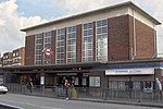 The entrance to Acton Town station in 2006