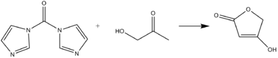 Tetronic acid formation