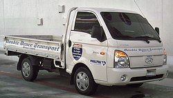 Porter-based truck Main article: Hyundai Porter