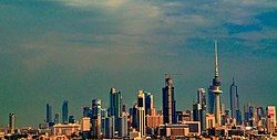 The Skyline of Kuwait City