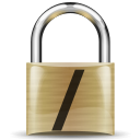 File:Padlock-bronze-slash2.svg