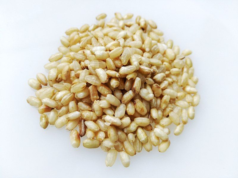 File:Roasted brown rice.jpg