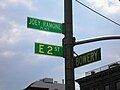 Punk street sign, NYC