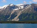 East aspect of Atlin Mountain, featuring rock glacier