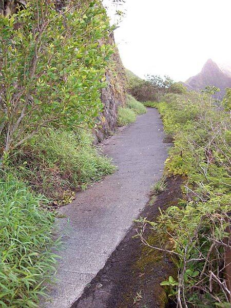 File:Old Pali Highway.jpg