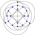 The Robertson graph as drawn in the original publication.