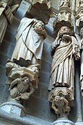 Saints Victoricus and Gentian West entrance, Amiens Cathedral