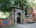 Gateway of Wright's Almshouses, Beam Street