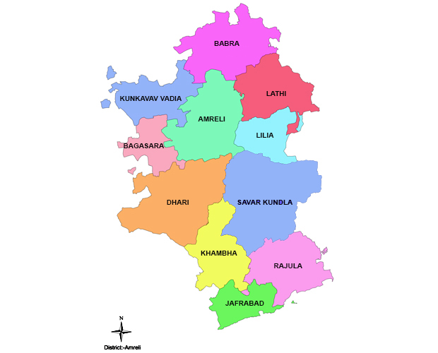 File:Amreli Gujarat map.svg