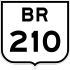 BR-210 shield}}