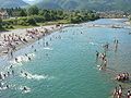 Beach at the Lim river