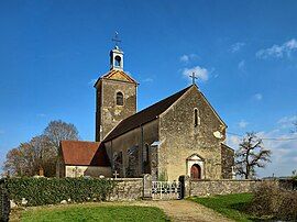 The church in Chenevrey-et-Morogne