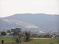 Viewed from Heijō Palace (with Mt Kasuga on the right)