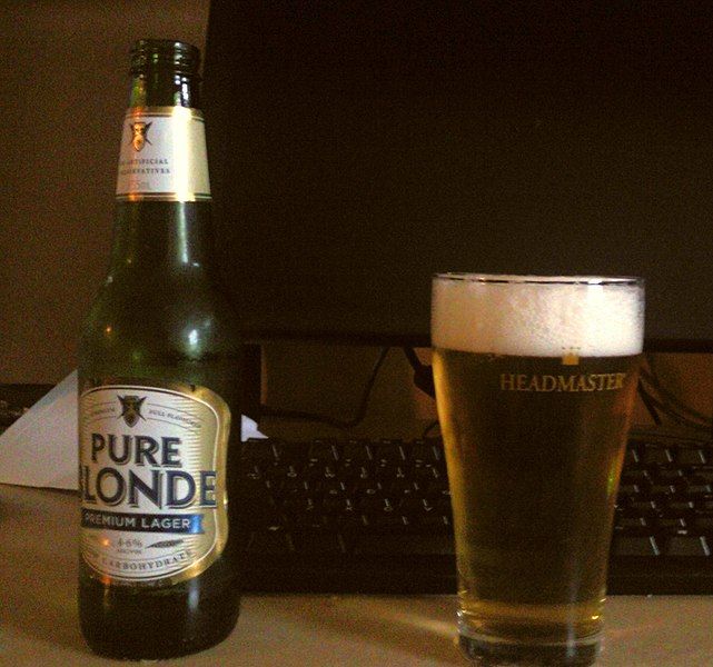 File:Pure Blonde Lager.jpg