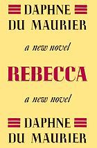 The cover of 1938 book Rebecca