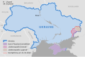 Source for the line of contact: SVG map of Ukraine with the occupied territories