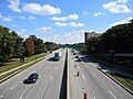 Route 104 as it crosses the bridge