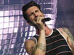 Adam Levine performing at the opening night of the Honda Civic Tour 2013.