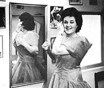 Birgit Nilsson backstage in the 1960s