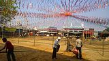 Chaiti Mela- Fair site preparation