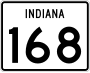 State Road 168 marker