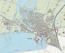 Map of Lemmer