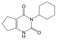 Skeletal formula of Lenacil