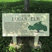 Site of Logan Elm