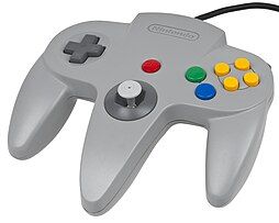 Сиви Nintendo 64 kontroler