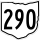 State Route 290 marker