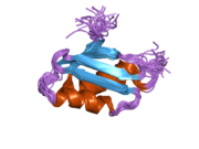 1yjr: Solution structure of the apo form of the sixth soluble domain A69P mutant of Menkes protein