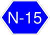 National Highway 15 shield}}