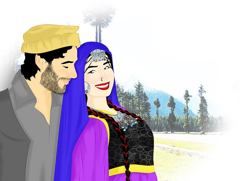 File:Pashtun Couple.jpg