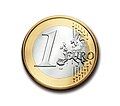 Common side of €1 coin.