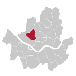 Location of Seodaemun District in Seoul